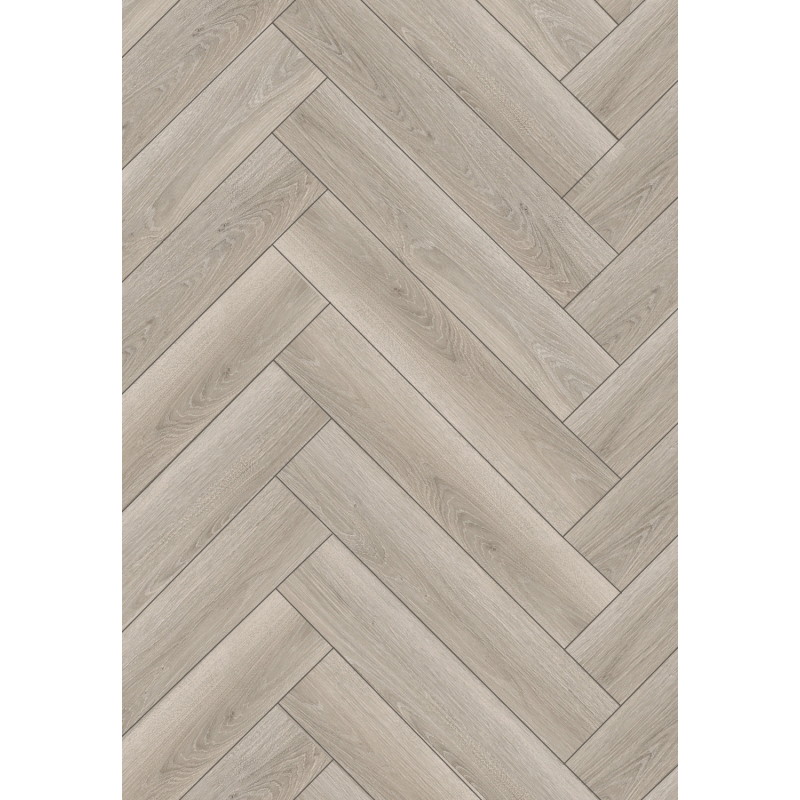 Mexen Wilson sample of vinyl panels herringbone LVT Dryback 2.5 mm, PVC backing, 4 V-Groove, Oak - F1475-S