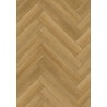 Mexen Chattanooga  sample of LVT Dryback 2.5 mm herringbone vinyl panel, PVC underlay 4 V-Groove, Oak - F1478-S