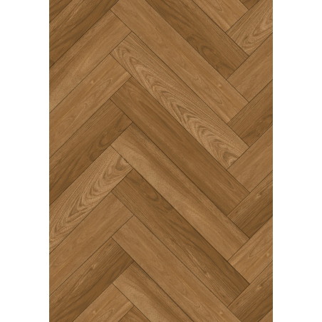 Mexen Overland Park sample of LVT herringbone vinyl panels Dryback 2.5 mm, underlay 4 V-Groove, Jatoba - F1487-S