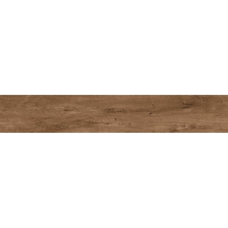 Mexen Avocado Brown glazed rectified porcelain stoneware sample G1, wood-like floor-wall tile, matte - TL601-02-S