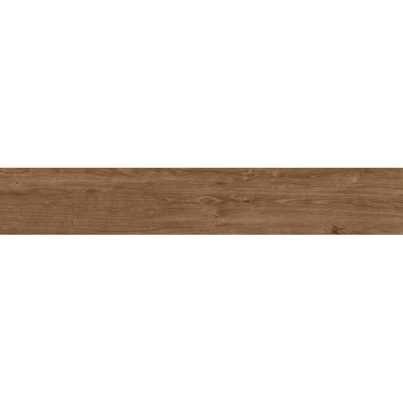 Mexen Avocado Brown glazed rectified porcelain stoneware sample G1, wood-like floor-wall tile, matte - TL601-02-S