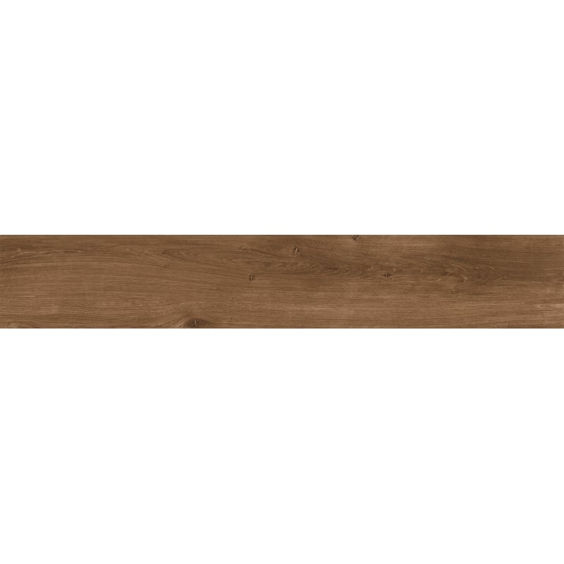 Mexen Avocado Brown glazed rectified porcelain stoneware sample G1, wood-like floor-wall tile, matte - TL601-02-S