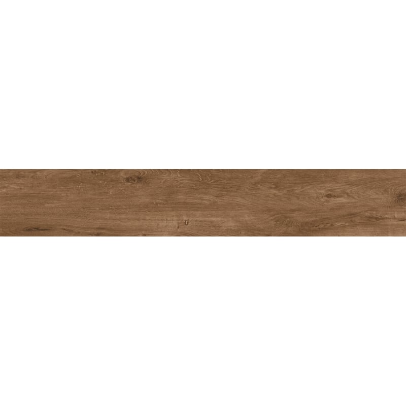 Mexen Avocado Brown glazed rectified porcelain stoneware sample G1, wood-like floor-wall tile, matte - TL601-02-S