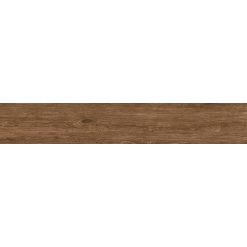 Mexen Avocado Brown glazed rectified porcelain stoneware sample G1, wood-like floor-wall tile, matte - TL601-02-S