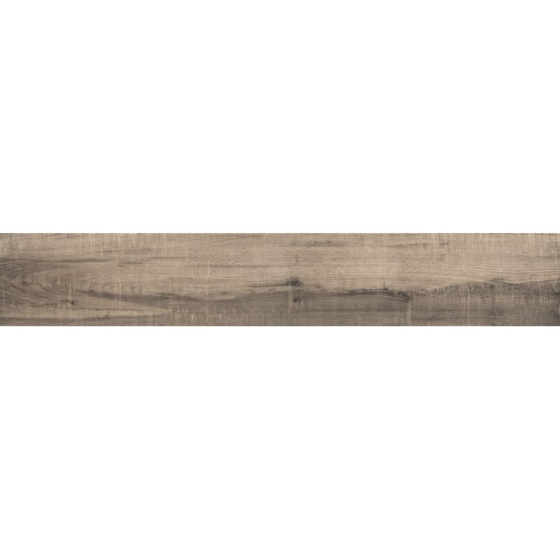 Mexen Indica Black glazed rectified gres sample G1, wood-like floor-wall tile, matte - TL604-01-S