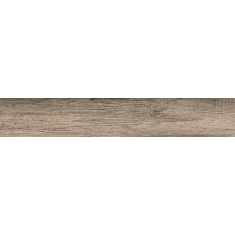 Mexen Indica Black glazed rectified gres sample G1, wood-like floor-wall tile, matte - TL604-01-S