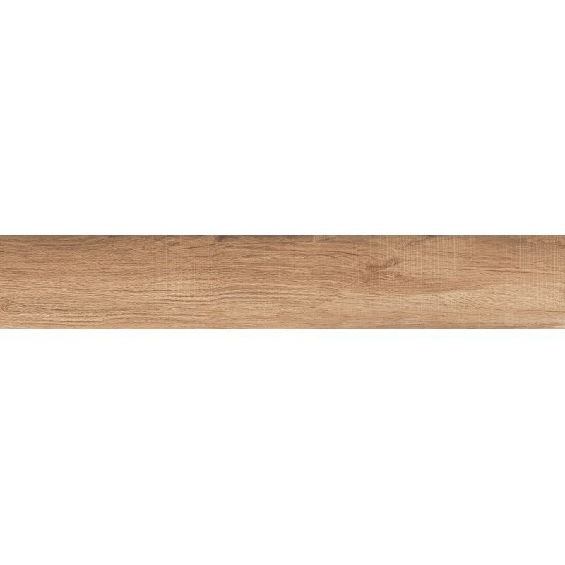 Mexen Indica Brown sample of rectified glazed stoneware tile G1, wood-like floor-wall tile, matte - TL604-02-S