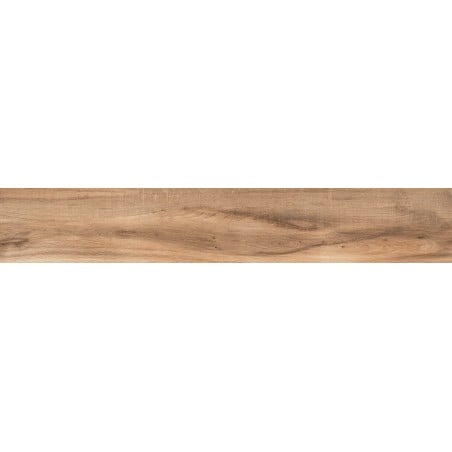 Mexen Indica Brown sample of rectified glazed stoneware tile G1, wood-like floor-wall tile, matte - TL604-02-S