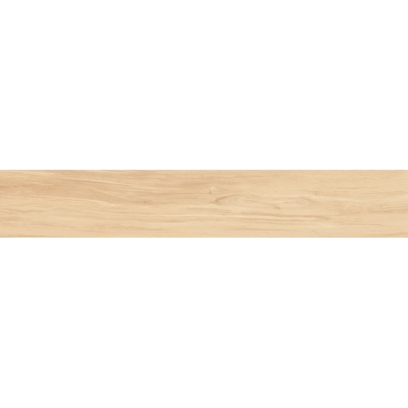 Mexen Liston Ivory glazed rectified porcelain tile sample, wood-like floor-wall, matte - TL607-00-S
