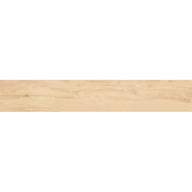 Mexen Liston Ivory glazed rectified porcelain tile sample, wood-like floor-wall, matte - TL607-00-S