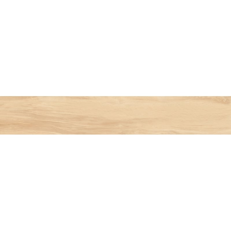 Mexen Liston Ivory glazed rectified porcelain tile sample, wood-like floor-wall, matte - TL607-00-S