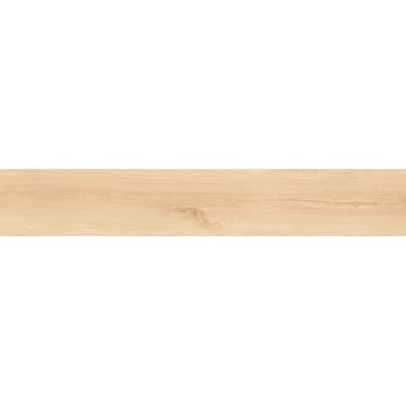 Mexen Liston Ivory glazed rectified porcelain tile sample, wood-like floor-wall, matte - TL607-00-S