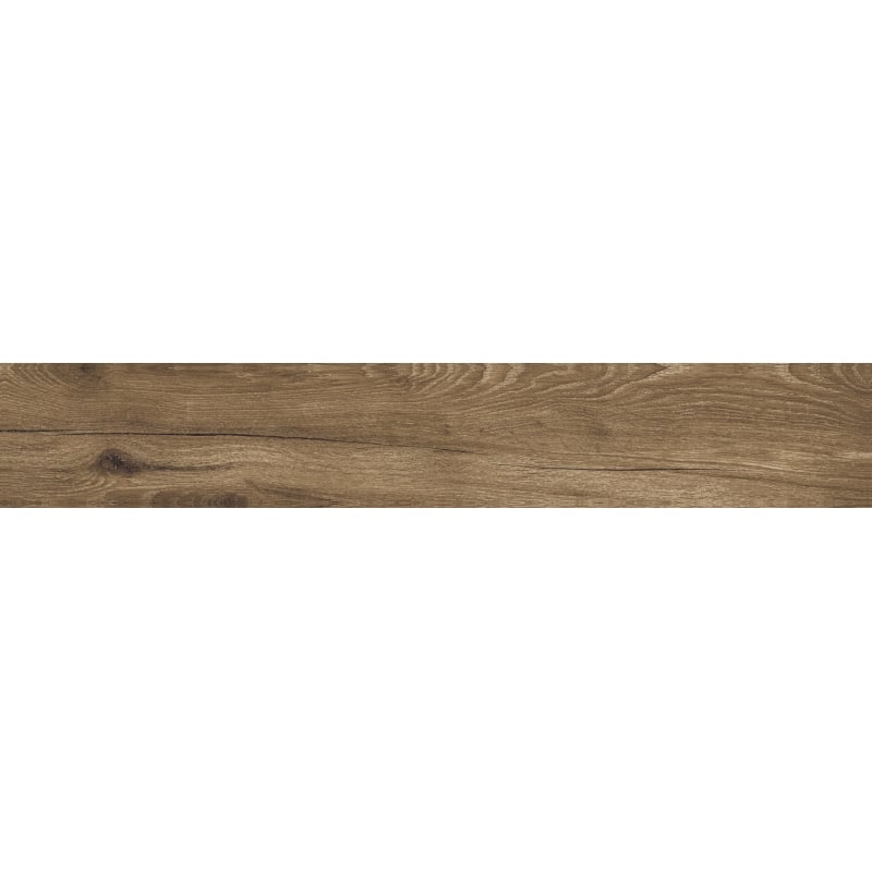 Mexen Lumiere Walnut glazed rectified stoneware sample G1, wood-like floor-wall tile, matte - TL608-02-S