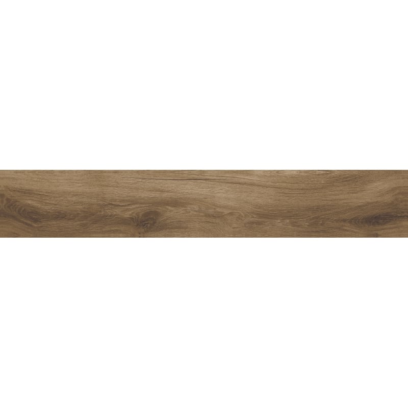Mexen Lumiere Walnut glazed rectified stoneware sample G1, wood-like floor-wall tile, matte - TL608-02-S