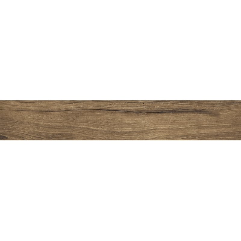 Mexen Lumiere Walnut glazed rectified stoneware sample G1, wood-like floor-wall tile, matte - TL608-02-S