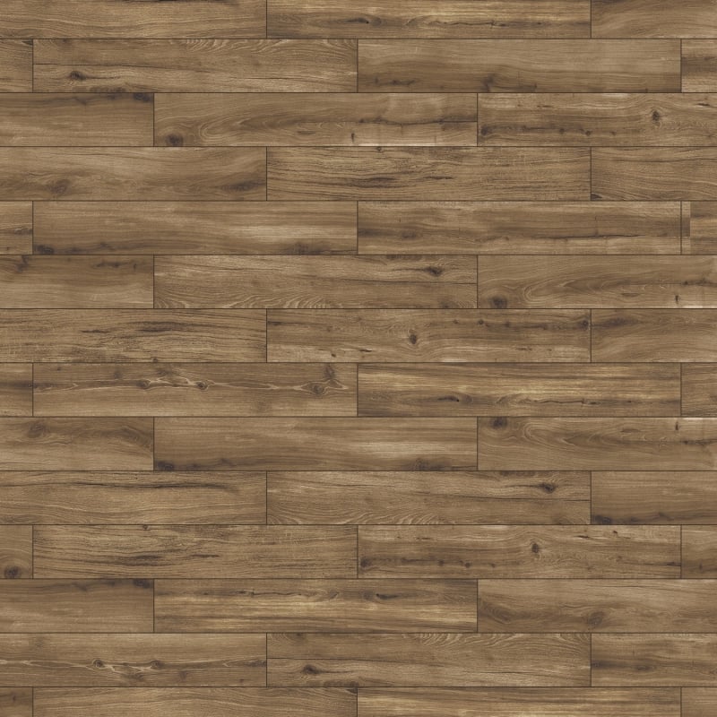 Mexen Lumiere Walnut glazed rectified stoneware sample G1, wood-like floor-wall tile, matte - TL608-02-S