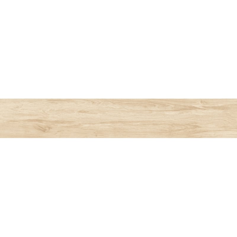 Mexen Meranti Ivory sample of rectified glazed stoneware tile, wood-like floor-wall, matt - TL609-00-S