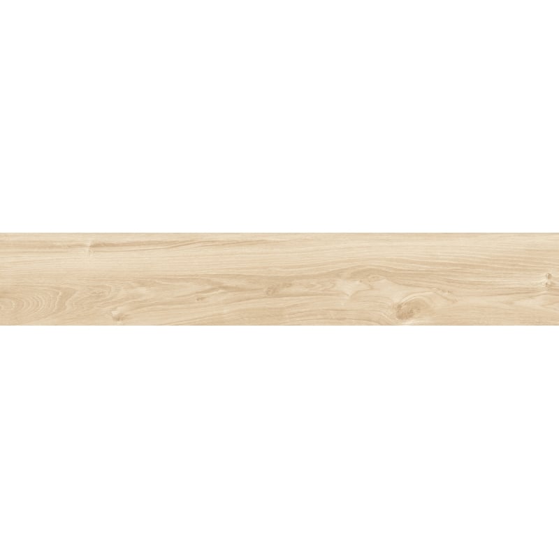 Mexen Meranti Ivory sample of rectified glazed stoneware tile, wood-like floor-wall, matt - TL609-00-S