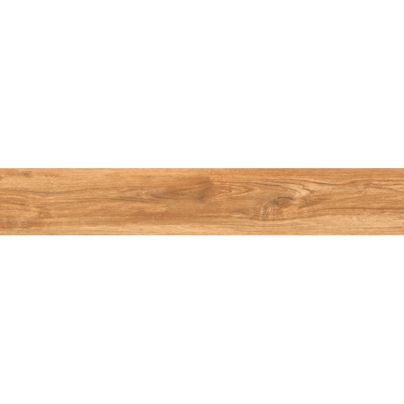 Mexen Meranti Brown glazed rectified stoneware tile sample G1, floor-wall wood-like tile, matte - TL609-02-S