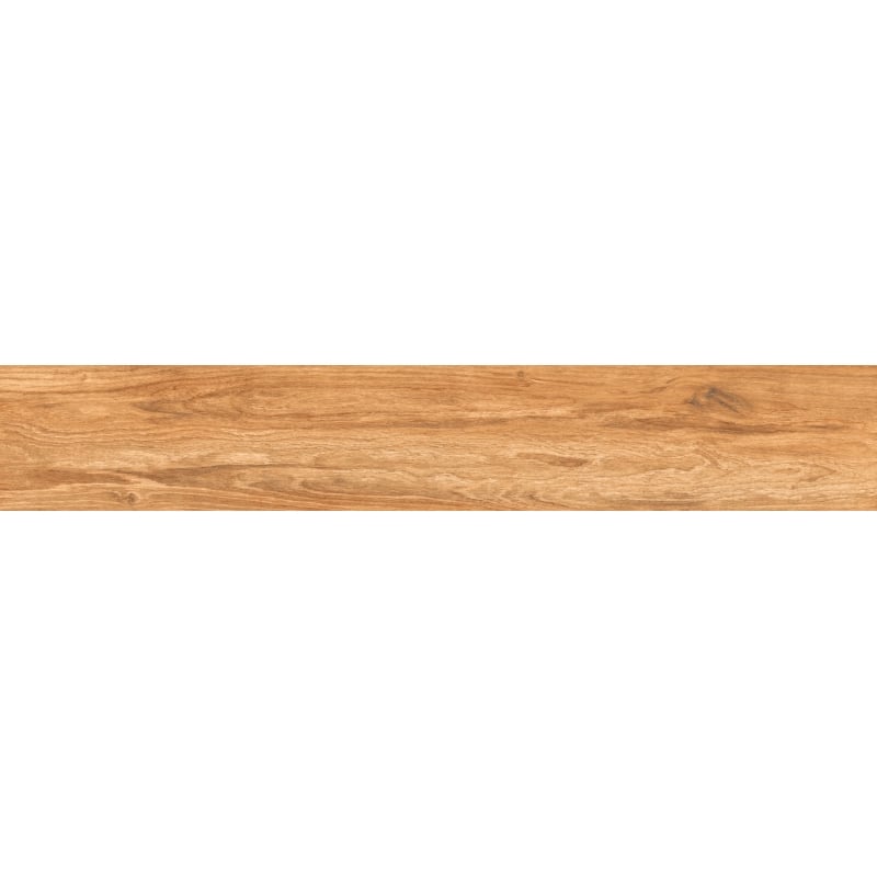 Mexen Meranti Brown glazed rectified stoneware tile sample G1, floor-wall wood-like tile, matte - TL609-02-S