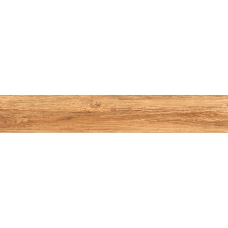 Mexen Meranti Brown glazed rectified stoneware tile sample G1, floor-wall wood-like tile, matte - TL609-02-S
