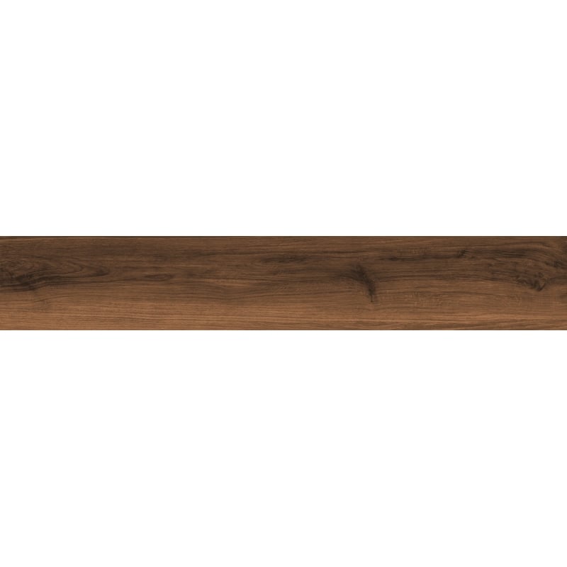 Mexen Meranti Choco glazed porcelain stoneware rectified sample tile, wood-like floor and wall, matte - TL609-03-S