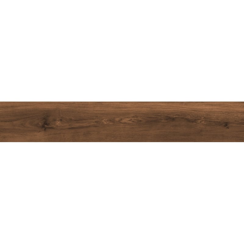 Mexen Meranti Choco glazed porcelain stoneware rectified sample tile, wood-like floor and wall, matte - TL609-03-S