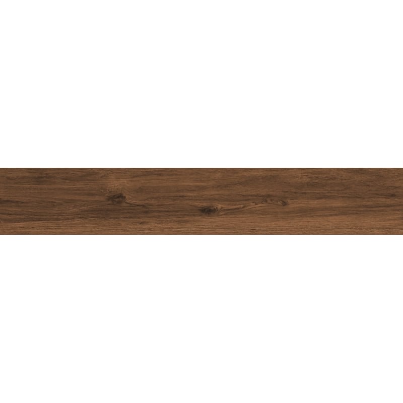 Mexen Meranti Choco glazed porcelain stoneware rectified sample tile, wood-like floor and wall, matte - TL609-03-S