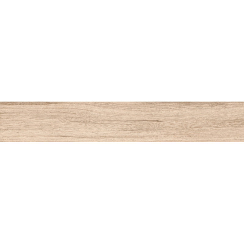 Mexen Hirera Beige Sample of Glazed Rectified Porcelain Tile G1, Wood-like Floor-Wall Tile, Matte - TL611-01-S