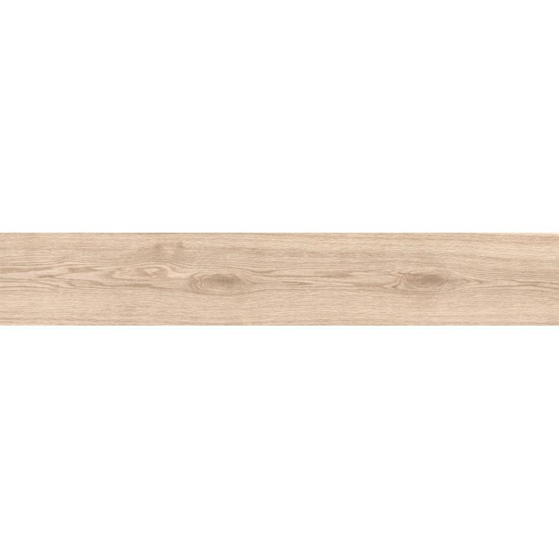 Mexen Hirera Beige Sample of Glazed Rectified Porcelain Tile G1, Wood-like Floor-Wall Tile, Matte - TL611-01-S