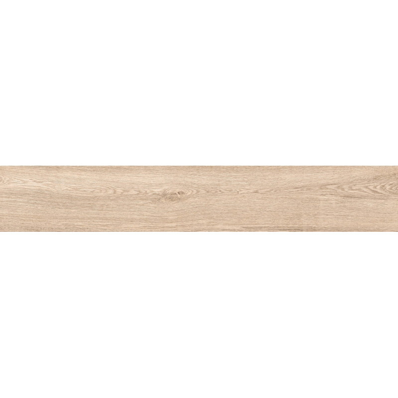 Mexen Hirera Beige Sample of Glazed Rectified Porcelain Tile G1, Wood-like Floor-Wall Tile, Matte - TL611-01-S
