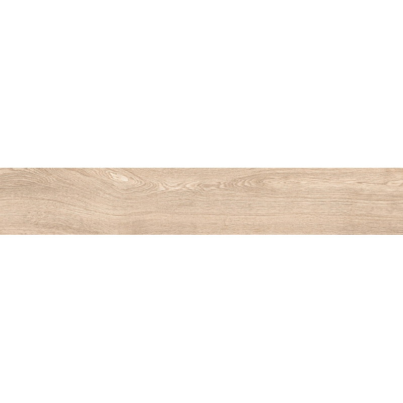 Mexen Hirera Beige Sample of Glazed Rectified Porcelain Tile G1, Wood-like Floor-Wall Tile, Matte - TL611-01-S