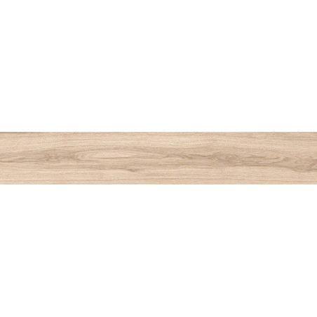Mexen Hirera Beige Sample of Glazed Rectified Porcelain Tile G1, Wood-like Floor-Wall Tile, Matte - TL611-01-S