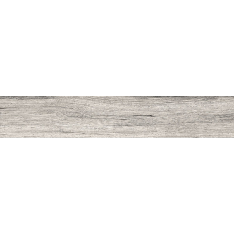 Mexen Hirera Grey glazed rectified tile sample G1, wood-like floor and wall tile, matte - TL611-03-S