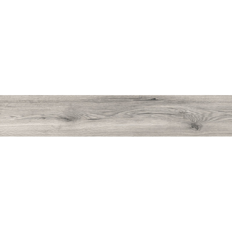 Mexen Hirera Grey glazed rectified tile sample G1, wood-like floor and wall tile, matte - TL611-03-S