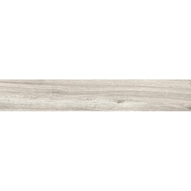 Mexen Hirera Gray sample of glazed rectified porcelain tile G1, wood-like floor-wall tile, matte - TL611-06-S