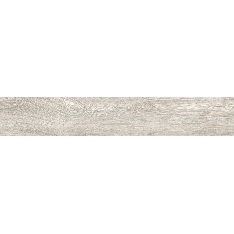 Mexen Hirera Gray sample of glazed rectified porcelain tile G1, wood-like floor-wall tile, matte - TL611-06-S