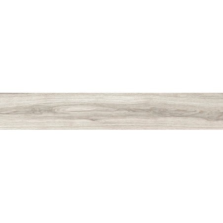 Mexen Hirera Gray sample of glazed rectified porcelain tile G1, wood-like floor-wall tile, matte - TL611-06-S