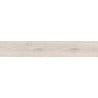 Mexen Hirera White glazed rectified stoneware sample. G1, wood-like floor-wall tile, matte - TL611-09-S