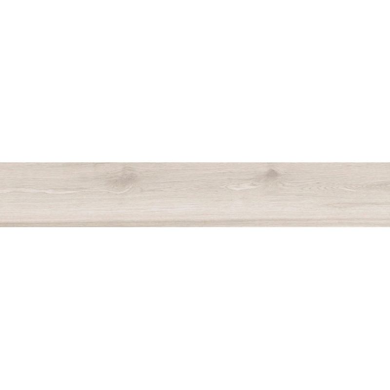 Mexen Hirera White glazed rectified stoneware sample. G1, wood-like floor-wall tile, matte - TL611-09-S