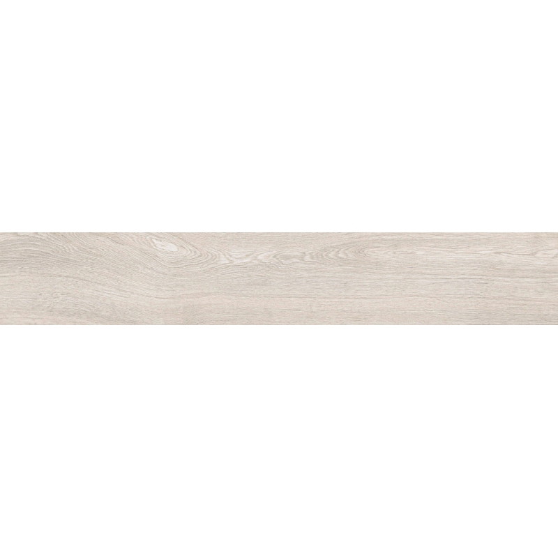 Mexen Hirera White glazed rectified stoneware sample. G1, wood-like floor-wall tile, matte - TL611-09-S