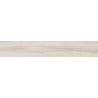 Mexen Hirera White glazed rectified stoneware sample. G1, wood-like floor-wall tile, matte - TL611-09-S