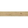 Mexen Cristopher Almond glazed rectified G1 stoneware sample, wood-like floor-wall tile, carving - TL612-00-S