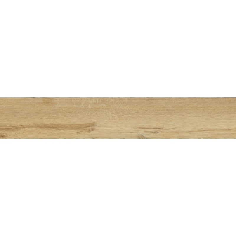 Mexen Cristopher Almond glazed rectified G1 stoneware sample, wood-like floor-wall tile, carving - TL612-00-S