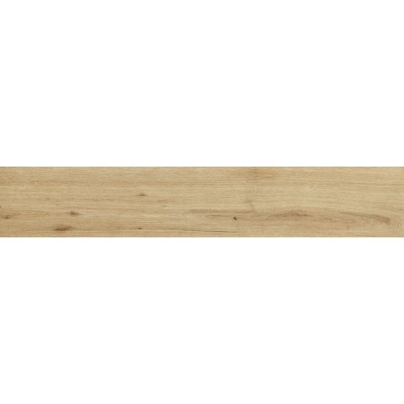 Mexen Cristopher Almond glazed rectified G1 stoneware sample, wood-like floor-wall tile, carving - TL612-00-S