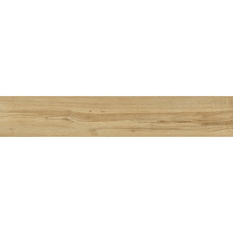 Mexen Cristopher Almond glazed rectified G1 stoneware sample, wood-like floor-wall tile, carving - TL612-00-S