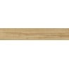Mexen Cristopher Almond glazed rectified G1 stoneware sample, wood-like floor-wall tile, carving - TL612-00-S