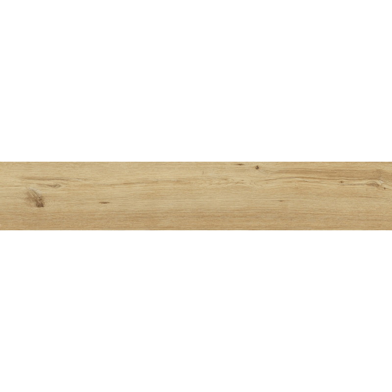 Mexen Cristopher Almond glazed rectified G1 stoneware sample, wood-like floor-wall tile, carving - TL612-00-S