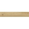 Mexen Cristopher Almond glazed rectified G1 stoneware sample, wood-like floor-wall tile, carving - TL612-00-S