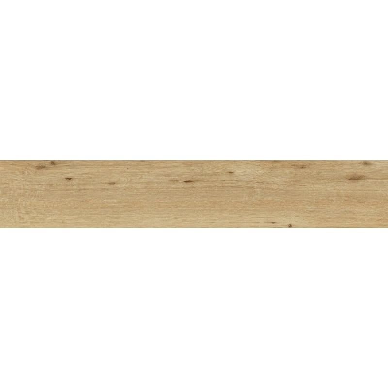 Mexen Cristopher Almond glazed rectified G1 stoneware sample, wood-like floor-wall tile, carving - TL612-00-S